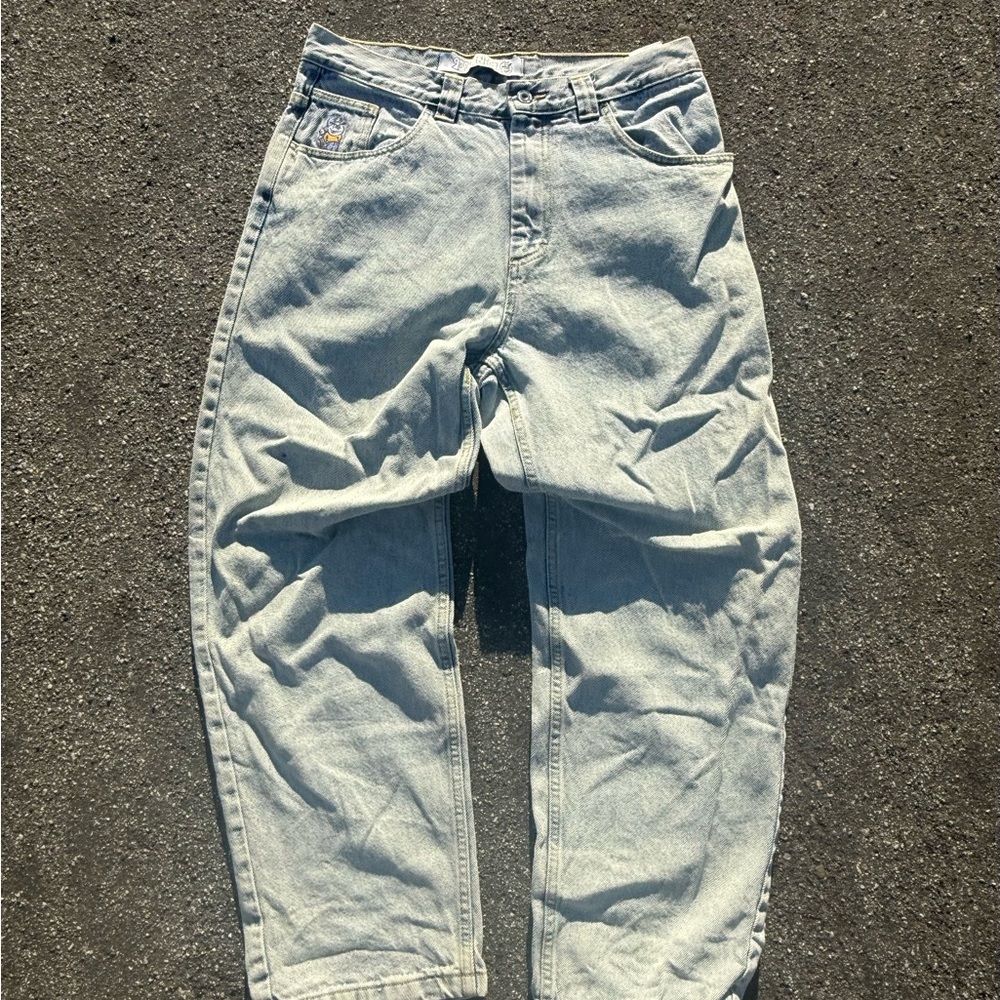 Men's Relaxed Fit Jeans - Light Blue